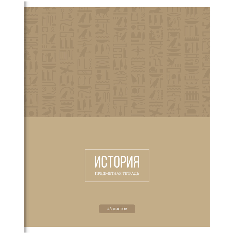 Тетрадь предметная 48л. ArtSpace "Простые решения" - История, ВД-лак
