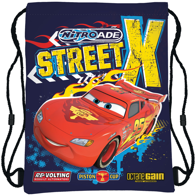 Мешок для обуви 1 отделение Академия Групп "Cars"