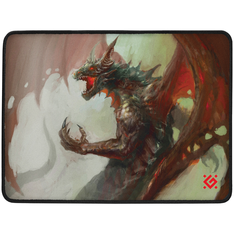Коврик для мыши игровой Defender Dragon Rage M 360*270*3мм, ткань+резина