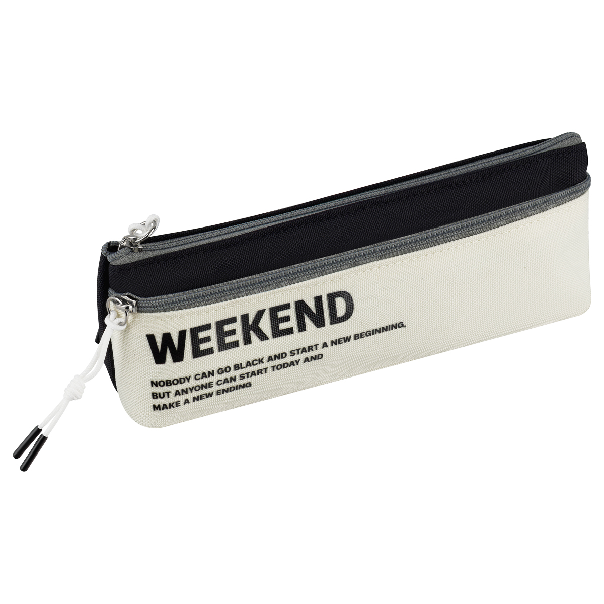 Пенал мягкий 210*90*40 MESHU "Weekend", 2 отделения, полиэстер