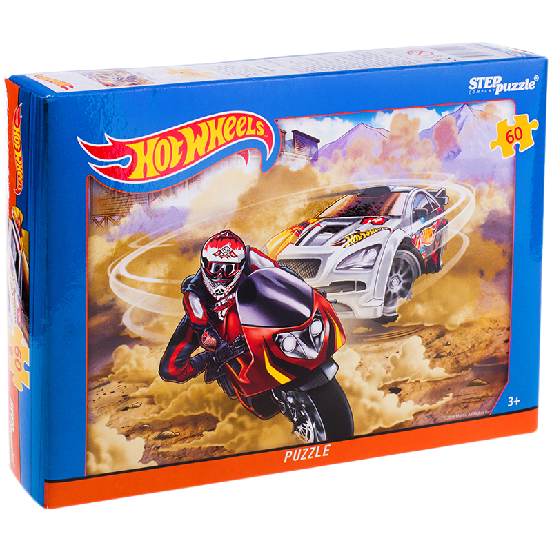 Пазл   60 эл. Step Puzzle "Hot Wheels"