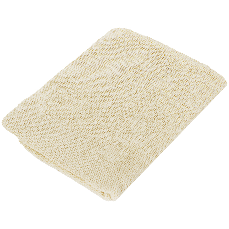 Тряпка для мытья пола OfficeClean, неткол, белая, трехслойная, 120г/м2, 60*80см, индивид. упаковка