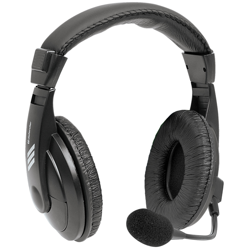 Компьютерная гарнитура Gryphon 750U USB, черный, 1.8м кабель DEFENDER