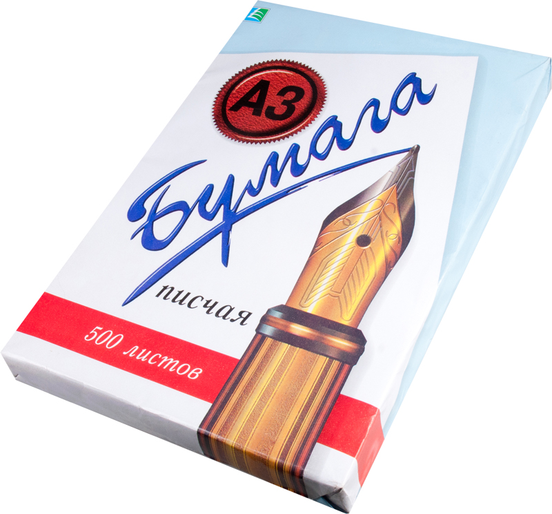 Бумага писчая "Перо" А3, 500л., 92%
