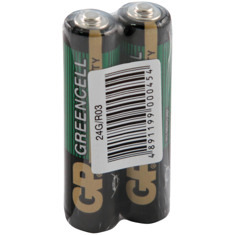 Батарейка R03 GP Greencell 24G OS2