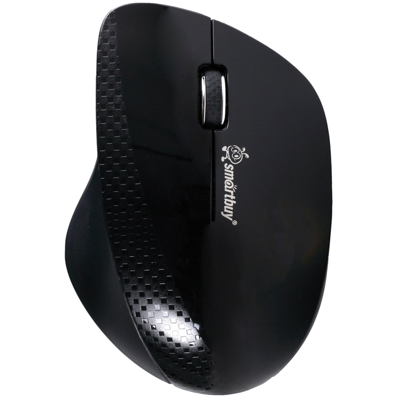 Мышь беспроводная Smartbuy 309AG, черный, 2btn+Roll