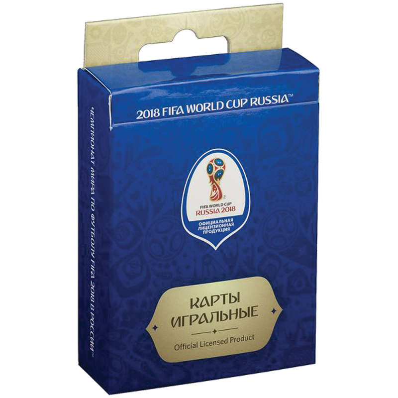 Карты игральные FIFA2018, 54 карты, картон