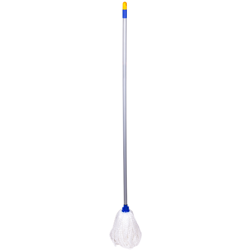 Швабра OfficeClean Professional, ручка 120см, насадка МОП микрофибра, ворс 24см, 130г