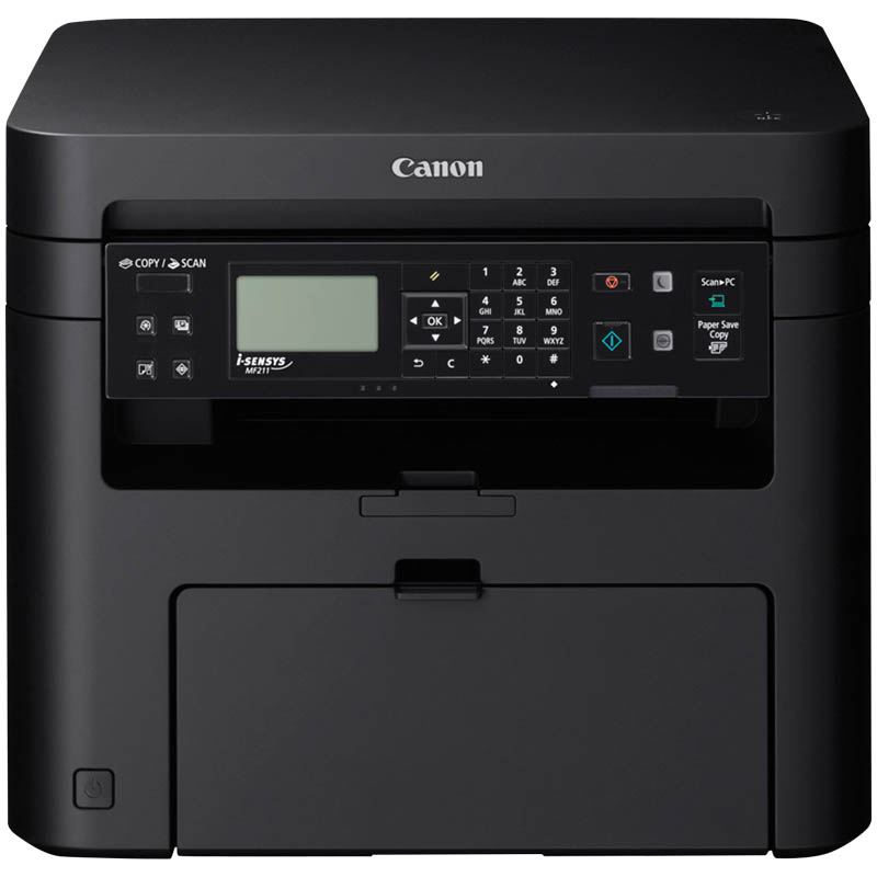 МФУ лазерное Canon i-SENSYS MF211 (A4, 23ppm, 128Mb, p/c/s, USB)