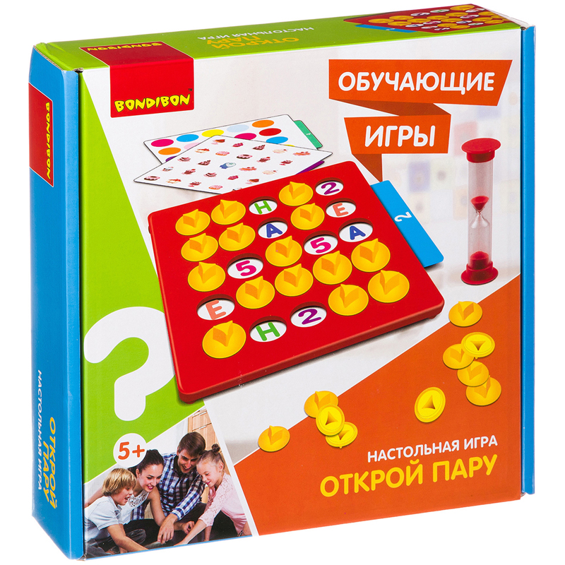Игра настольная Bondibon "Открой пару"
