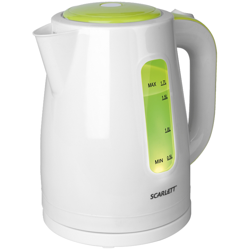 Чайник электрический Scarlett SC-EK18P27, 1,7л, 2200Вт, пластик