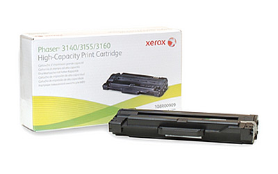 Принт-картридж ориг. Xerox 108R00909 черный для Phaser 3140/3155/3160 (2500стр)