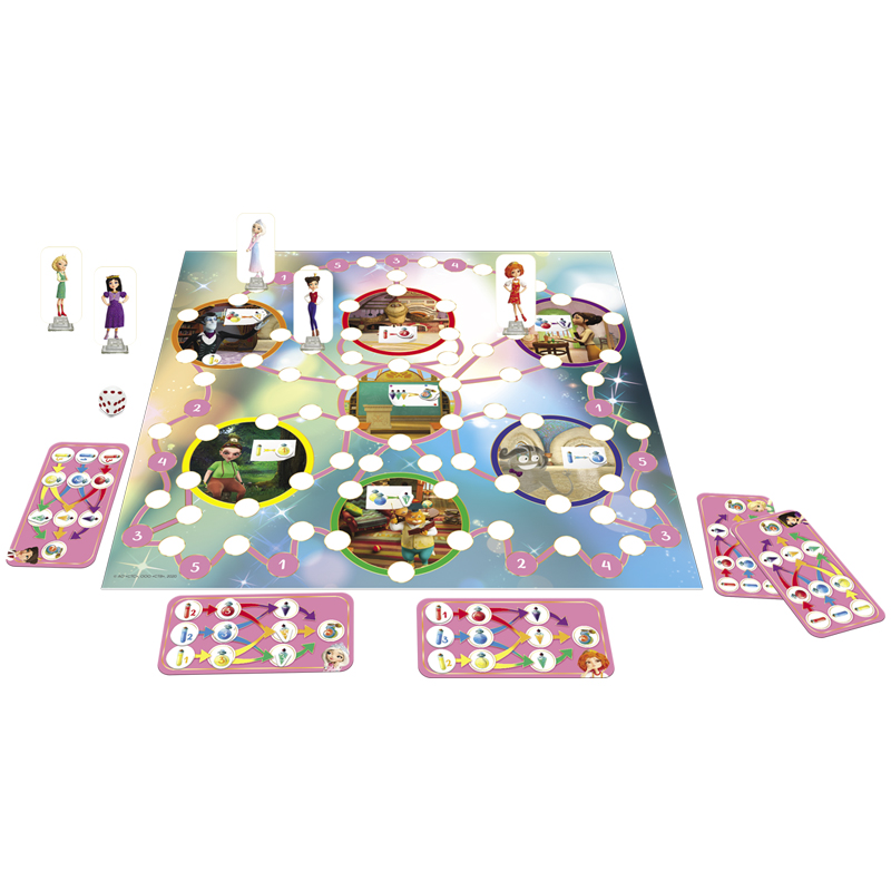 Игра настольная ZVEZDA "Царевны. Волшебное зелье", картонная коробка