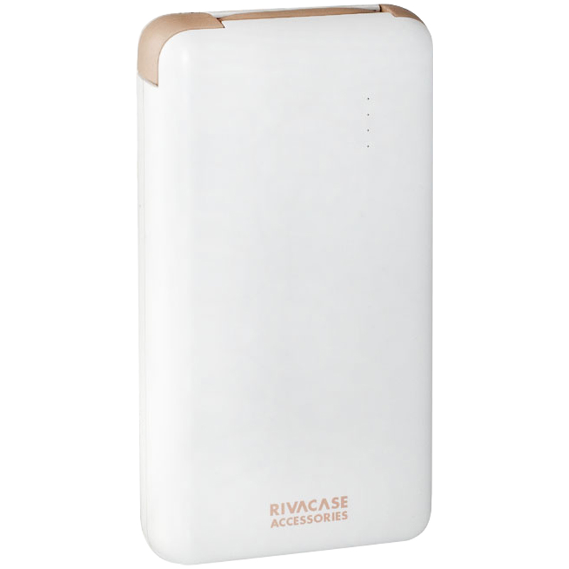 Внешний аккумулятор RivaCase PowerBank VA 2008 8000 mAh белый, Li-pol, индикатор