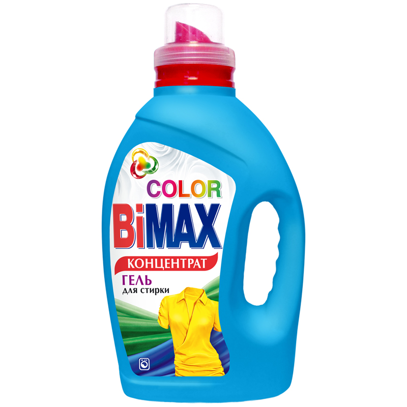 Гель для стирки BiMax "Color", 1,5л