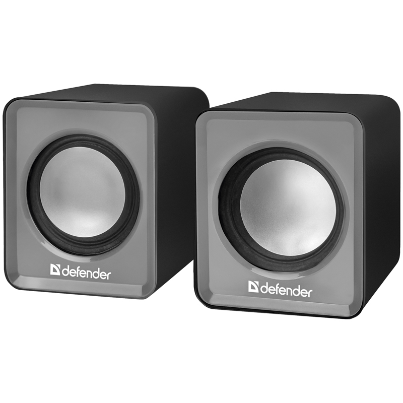 Колонки Defender SPK 22, 2*2,5W, питание от USB, серый