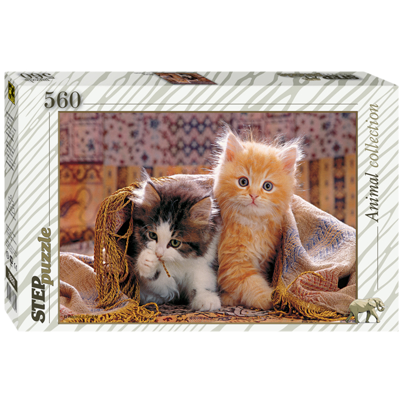 Пазл  560 эл. Step Puzzle "Animal Collection. Котята"