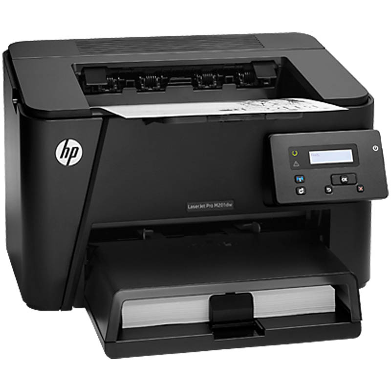 Принтер лазерный HP LaserJet Pro M201dw (A4, 25ppm, 128Mb, Duplex, USB/LAN/WiFi)
