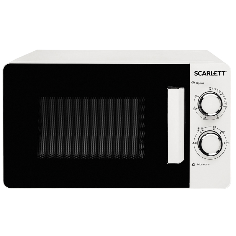 Микроволновая печь Scarlett SC-MW9020S03M, 20л, механическое управление, белая