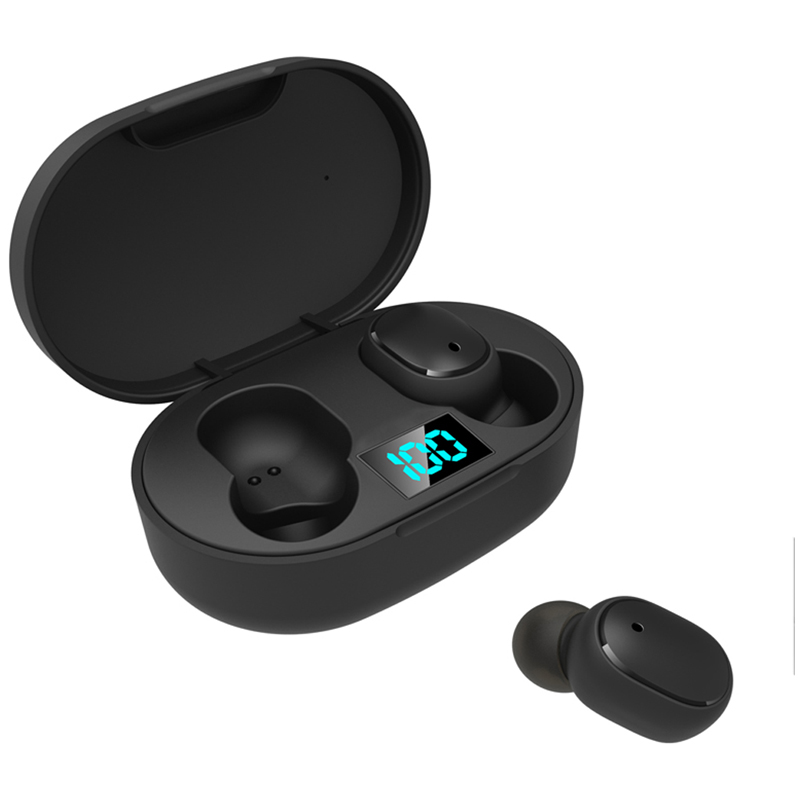 Наушники с микрофоном беспровод. Smartbuy i200, Bluetooth 5.0, автосопряжение, черный