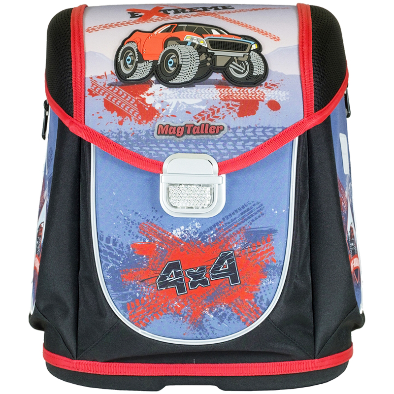 Ранец MagTaller Ezzy III "Monster Truck", 38*32*23см, 1 отделение, 3 кармана, эргономичная спинка