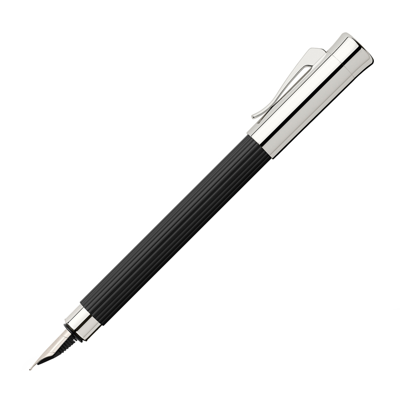 Ручка перьевая Graf von Faber-Castell "Tamitio Black Medium", подар. уп.
