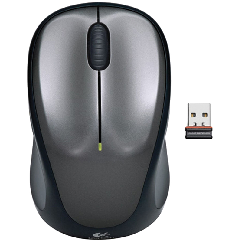 Мышь беспроводная Logitech Wireless Mouse M235, серый, 2btn+Roll