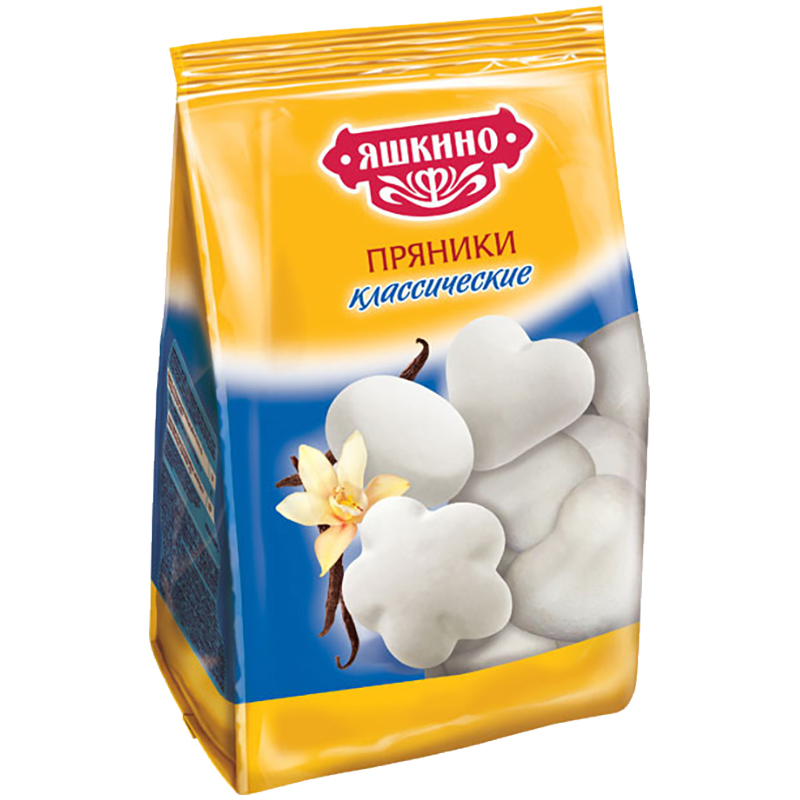 Пряники Яшкино, классические, 350г, флоу-пак