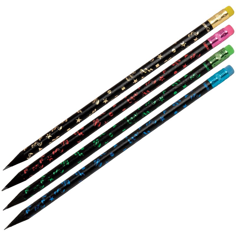 Карандаш ч/г Faber-Castell "Party" HB, с ластиком, заточен.