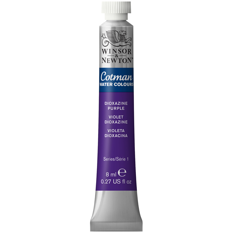 Акварель художественная Winsor&Newton "Cotman", 8мл, туба, фиолетовый диоксазин