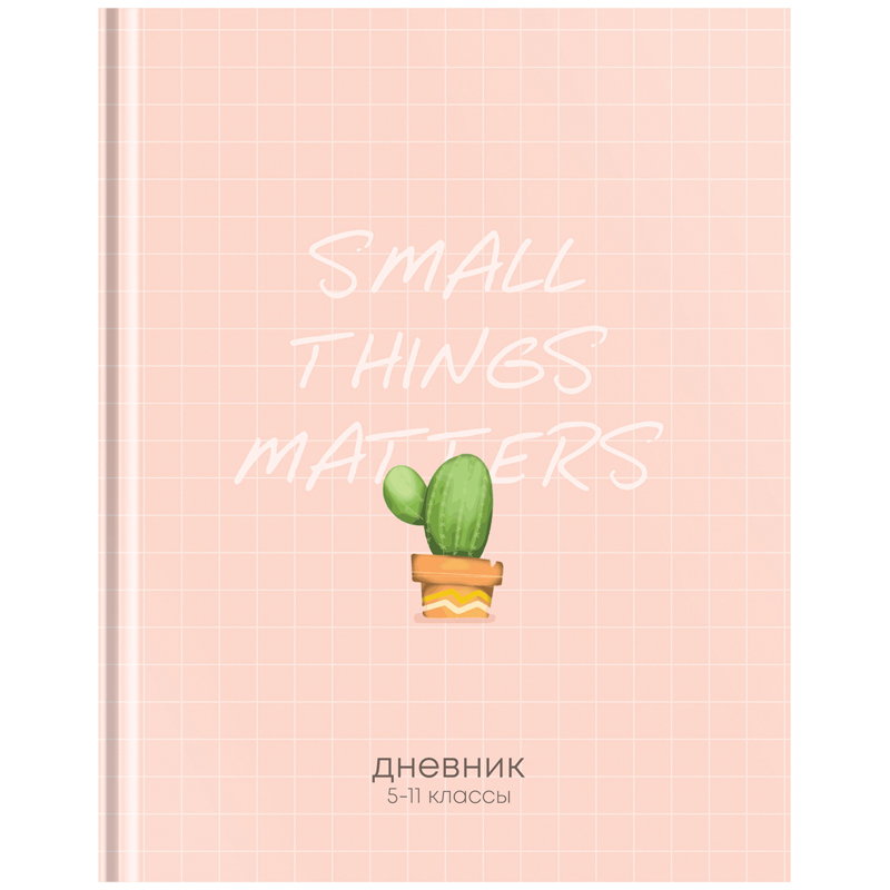 Дневник 5-11 кл. 48л. (твердый) ArtSpace "Small things matters", матовая ламинация