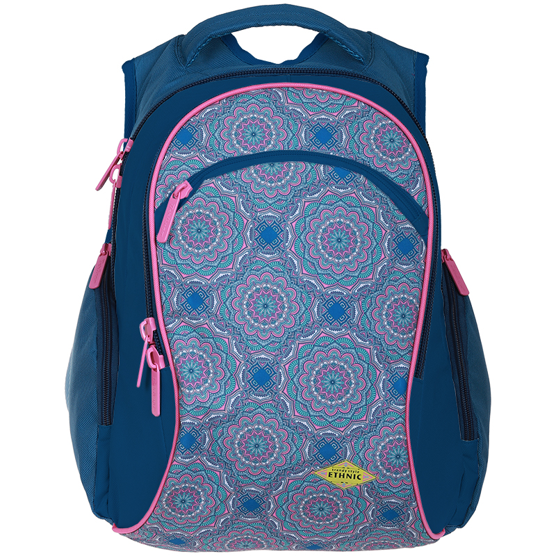 Рюкзак Berlingo Style "Pattern" 39*33*23см, 2 отделения, 3 кармана, эргономичная спинка