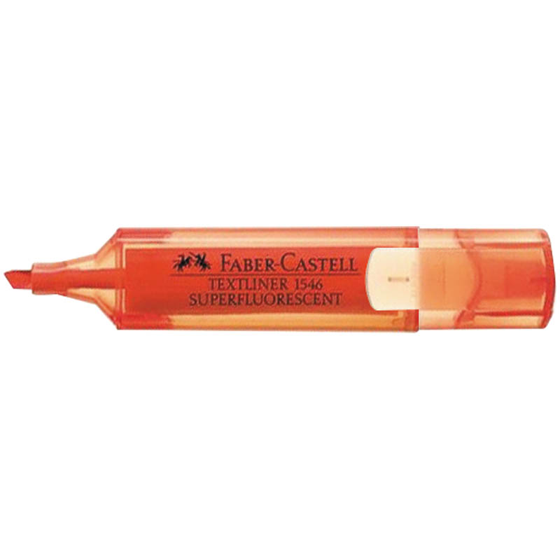 Текстовыделитель Faber-Castell "1546" оранжевый, 1-5мм