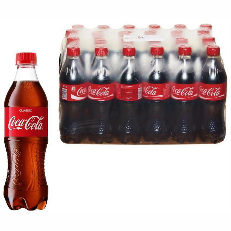 Напиток газированный Coca-Cola , 0,5л, пластиковая бутылка
