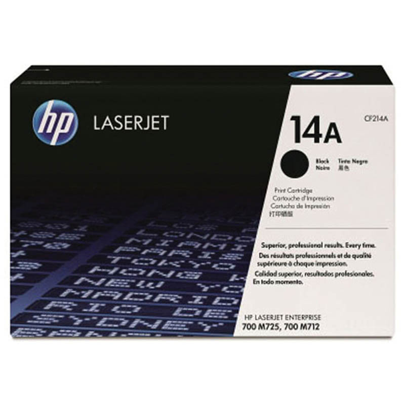 УЦЕНКА - Картридж ориг. HP CF214A (№14A) черный для LJ Enterprise 700 M712/M725 (10K)