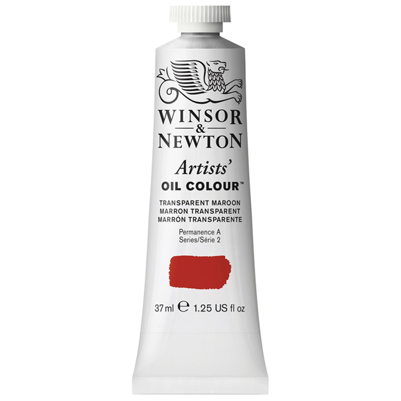 Краска масляная профессиональная Winsor&Newton "Artists Oil", 37мл, прозрачный каштановый