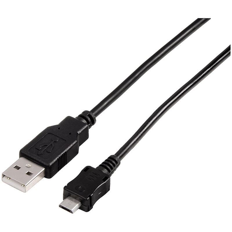 Кабель питания USB - micro USB, черный, Hama     [ObG]