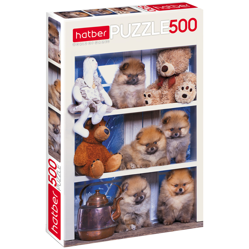 Пазл  500 эл. Hatber "Пушистые друзья"