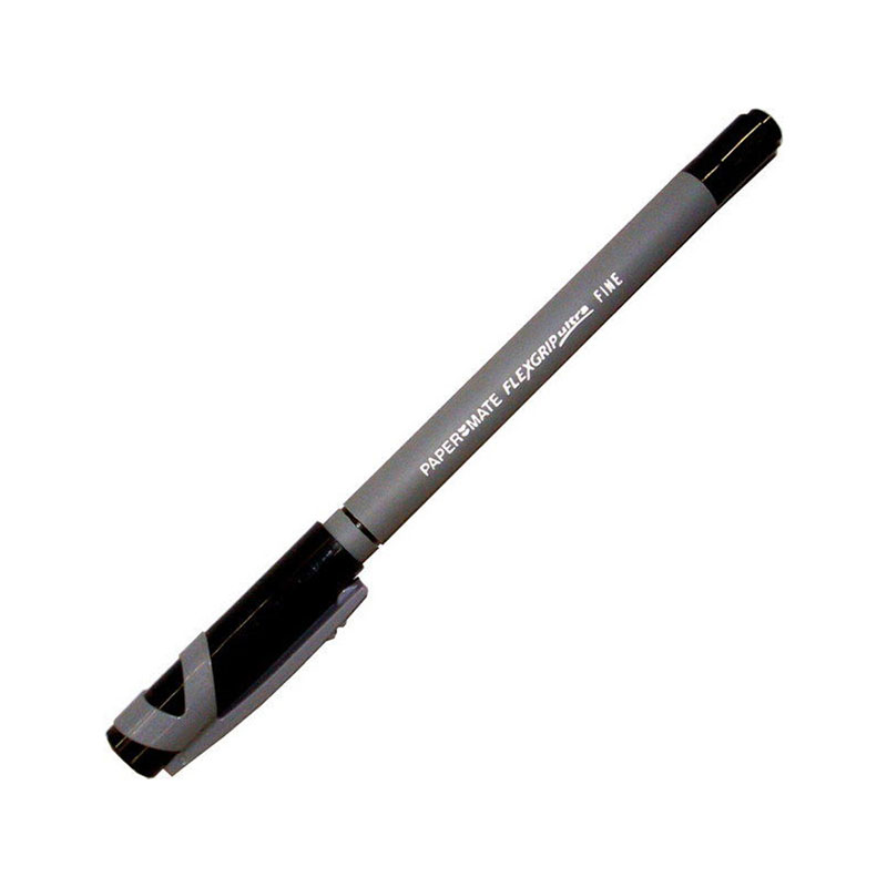 Ручка шариковая Paper Mate "Flexgrip Ultra" черная, 0,8мм
