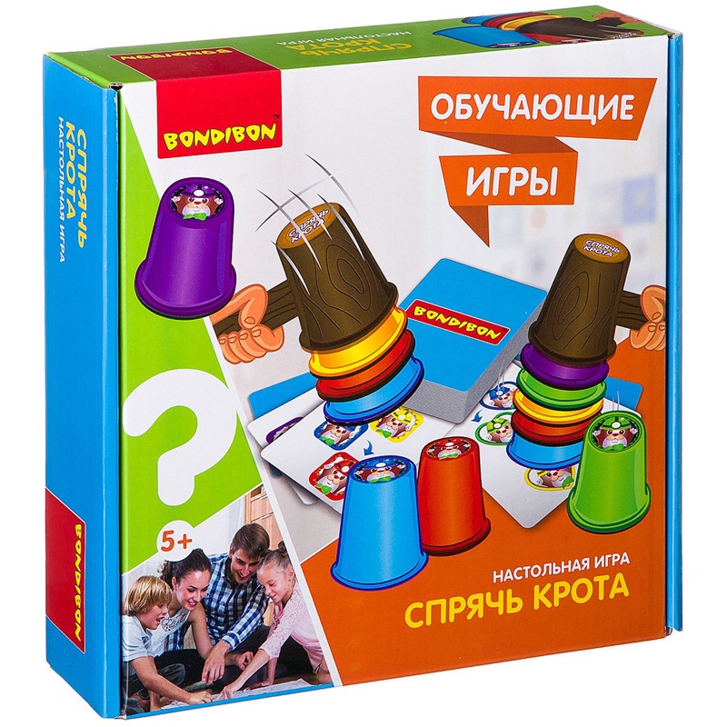 Игра настольная Bondibon "Спрячь крота"