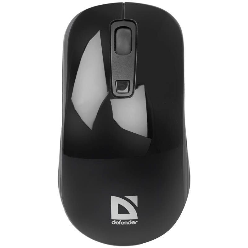 Мышь беспроводная Defender Datum MB-065 черный 4btn+Roll