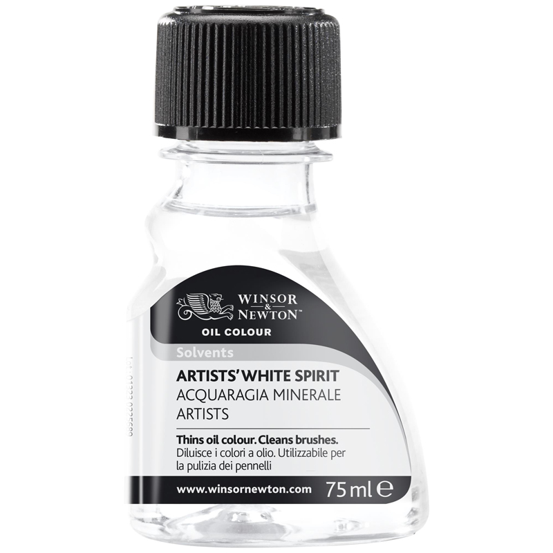 Уайт-спирит Winsor&Newton, 75мл, пласт. флакон