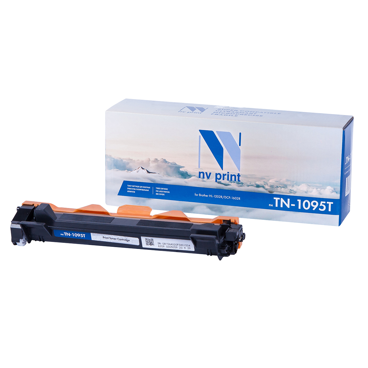 Картридж совм. NV Print TN-1095T черный для Brother HL-1202R/DCP-1602R (1500стр.) (ПОД ЗАКАЗ)