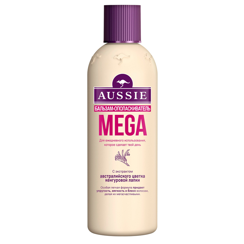 Бальзам-ополаскиватель для волос Aussie "Mega Instant", 250мл