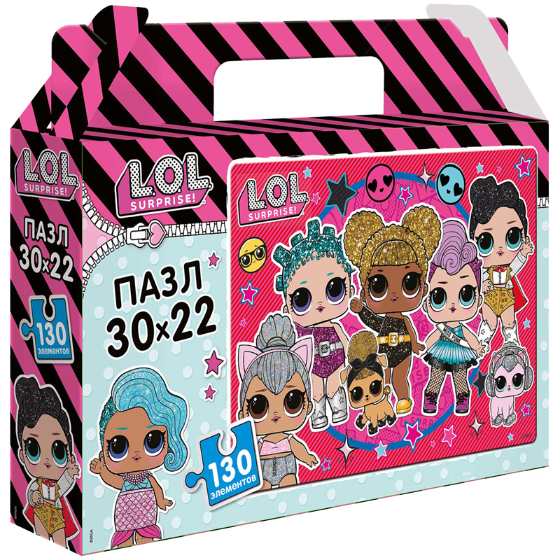 Пазл  130 эл. LOL surprise "Together 4 Eva"