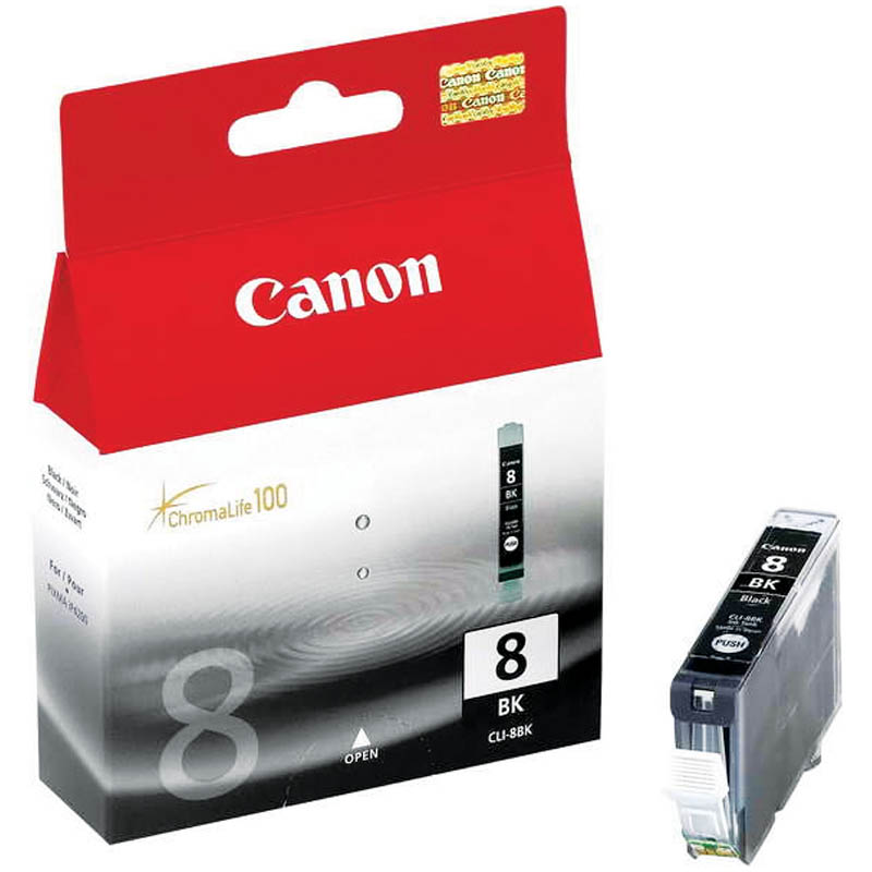 Картридж ориг. Canon CLI-8Bk черный для Canon PIXMA iP4200/iP4300/iP4500/iP5200/iP5300 (400 стр.)