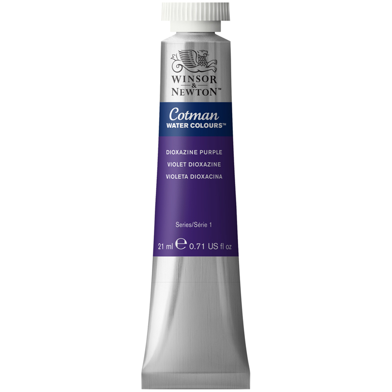 Акварель художественная Winsor&Newton "Cotman", 21мл, туба, фиолетовый диоксазин