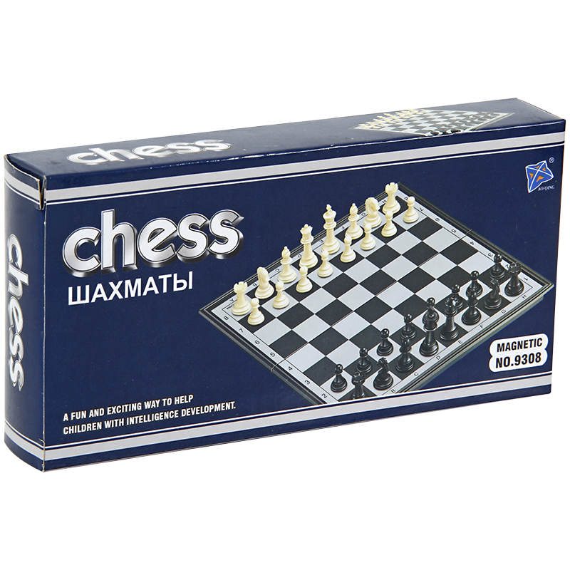 Игра настольная Шахматы, Veld-co, пластиковые, магнитные, картонная коробка