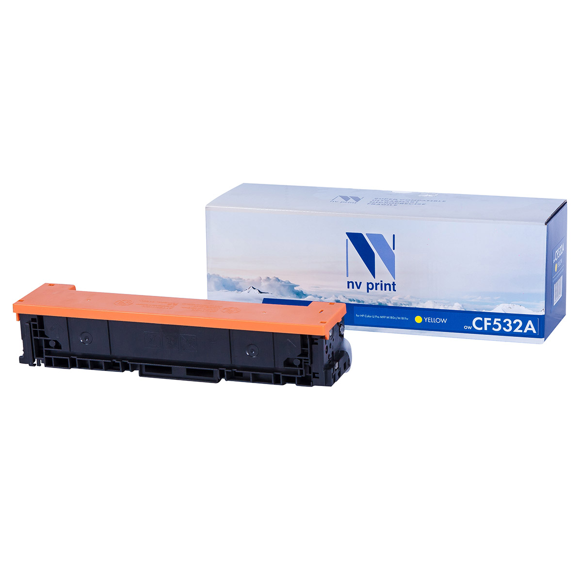 Картридж совм. NV Print CF532AY желтый для HP Color LaserJet Pro M180n/M181fw (1100стр.) (ПОД ЗАКАЗ)