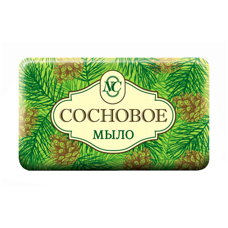 Мыло туалетное Невская Косметика "Сосновое", пленка, 140г